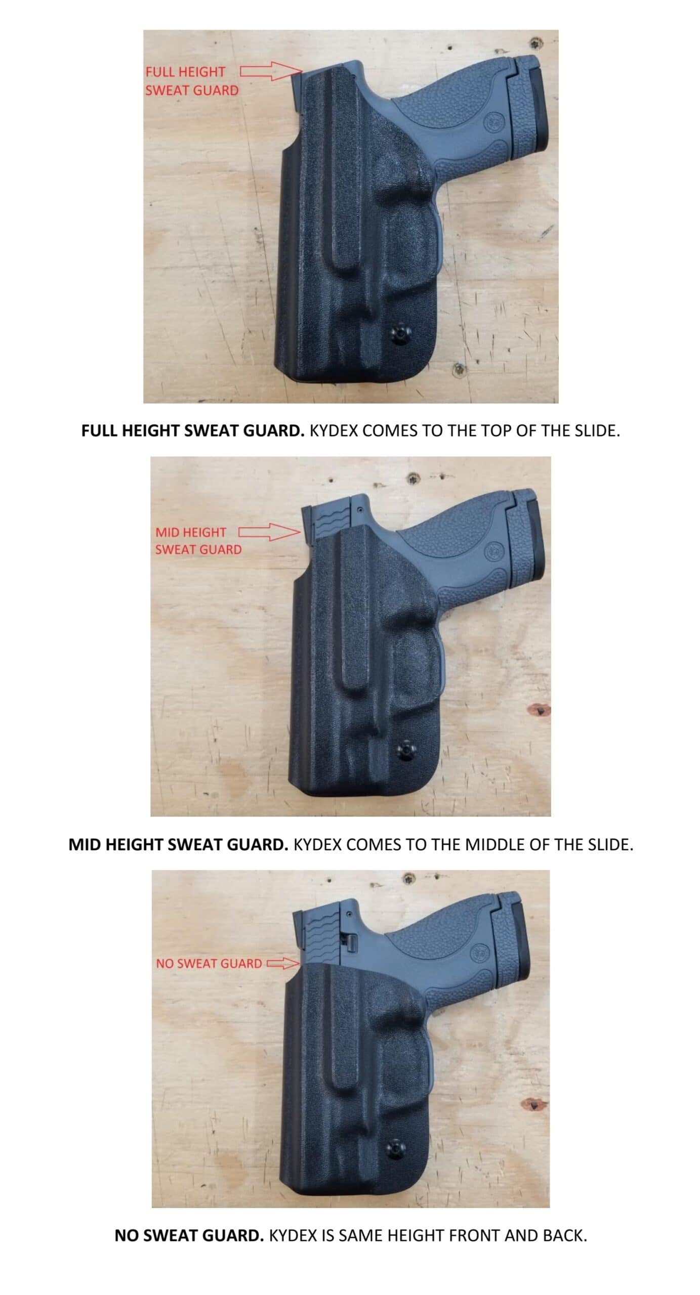 4. Types of Holster Sweat Guards: A Comprehensive Overview